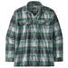 Men's L/S Organic Cotton Fjord Flannel Shirt - Guides: Nouveau Green