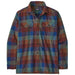 Men's L/S Organic Cotton Fjord Flannel Shirt - Guides: Superior Blue
