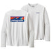 Men's L/S Capilene Cool Daily Graphic Shirt - Waters - Boardshort Logo: White