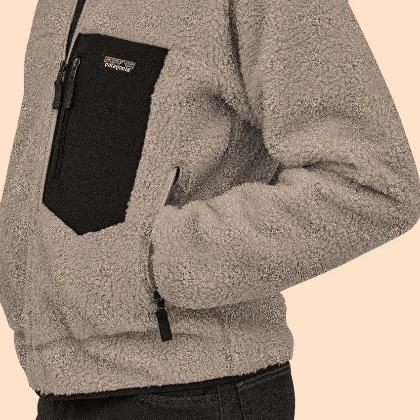 Patagonia fuzzy jacket mens sales