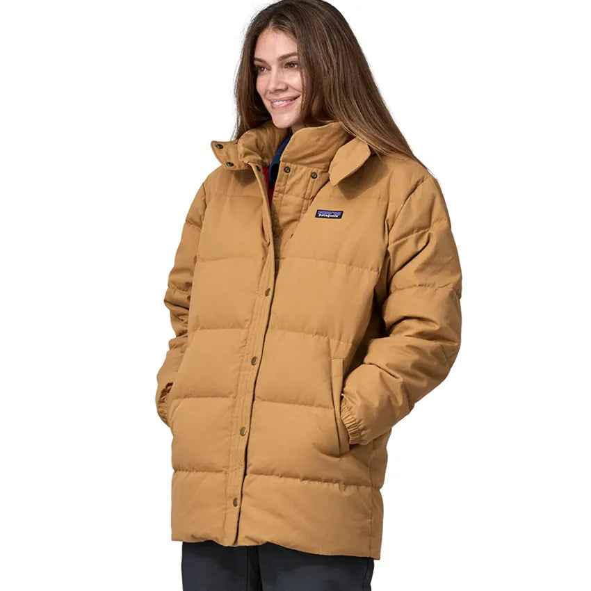 Patagonia Women s Cotton Down Parka Nest Brown The Brokedown Palace