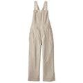 Women's Stand Up Cropped Corduroy Overalls - Pumice