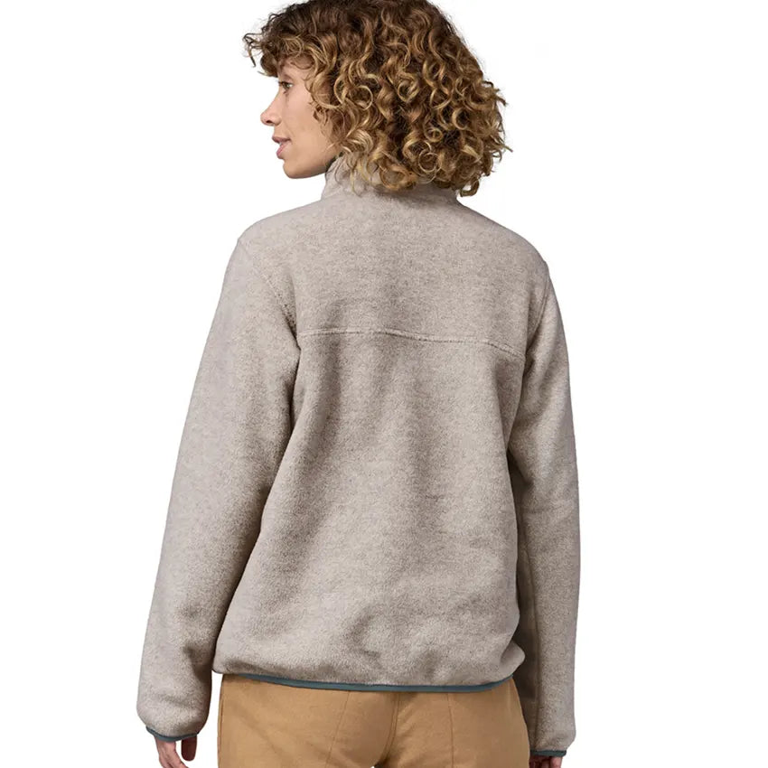 Patagonia Women s LW Synchilla Snap T Fleece Pullover Oatmeal