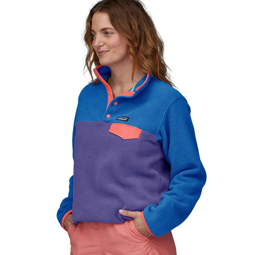 Patagonia mixed snap clearance t pullover women's