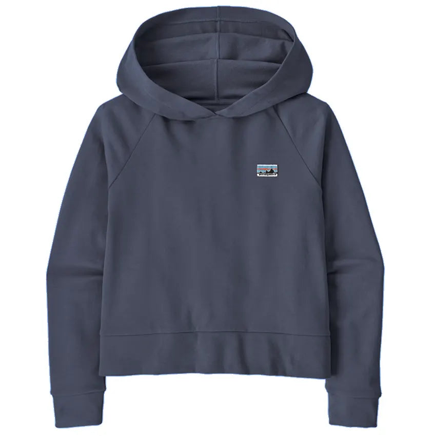 Patagonia Women s Regenerative Organic Certified Cotton Essential Hoody Smolder Blue The Brokedown Palace