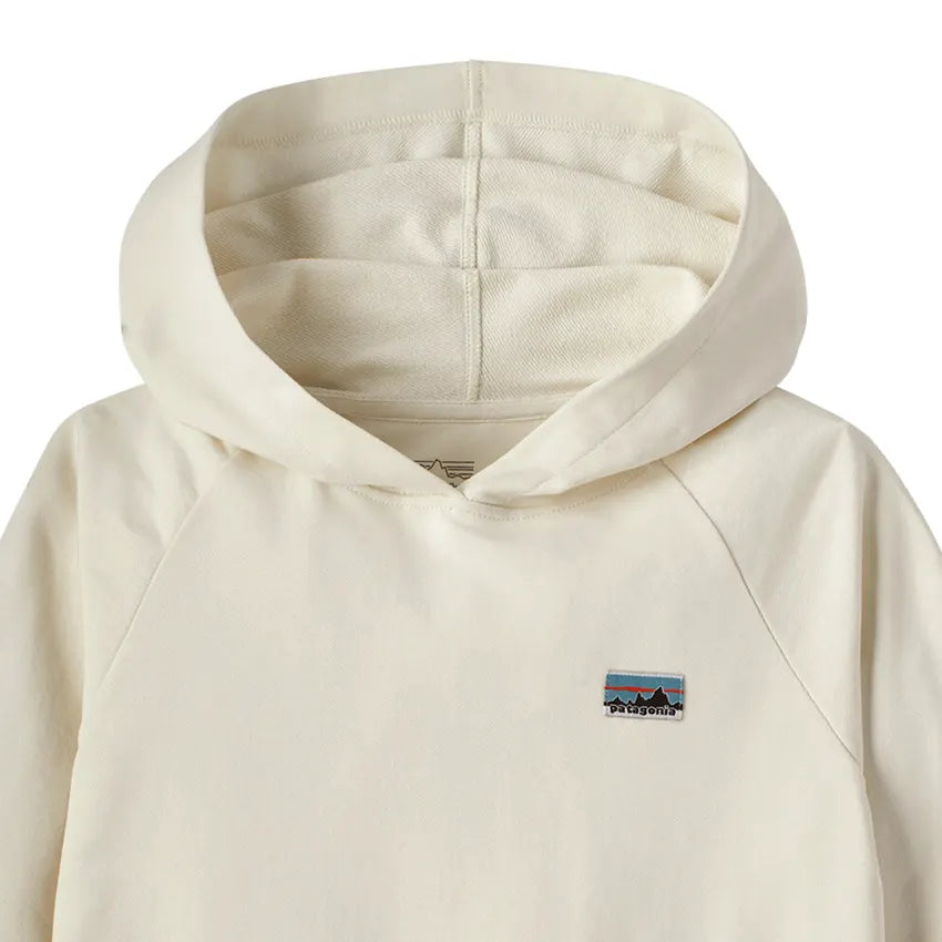Patagonia Women s Regenerative Organic Certified Cotton Essential Hoody Wool White The Brokedown Palace