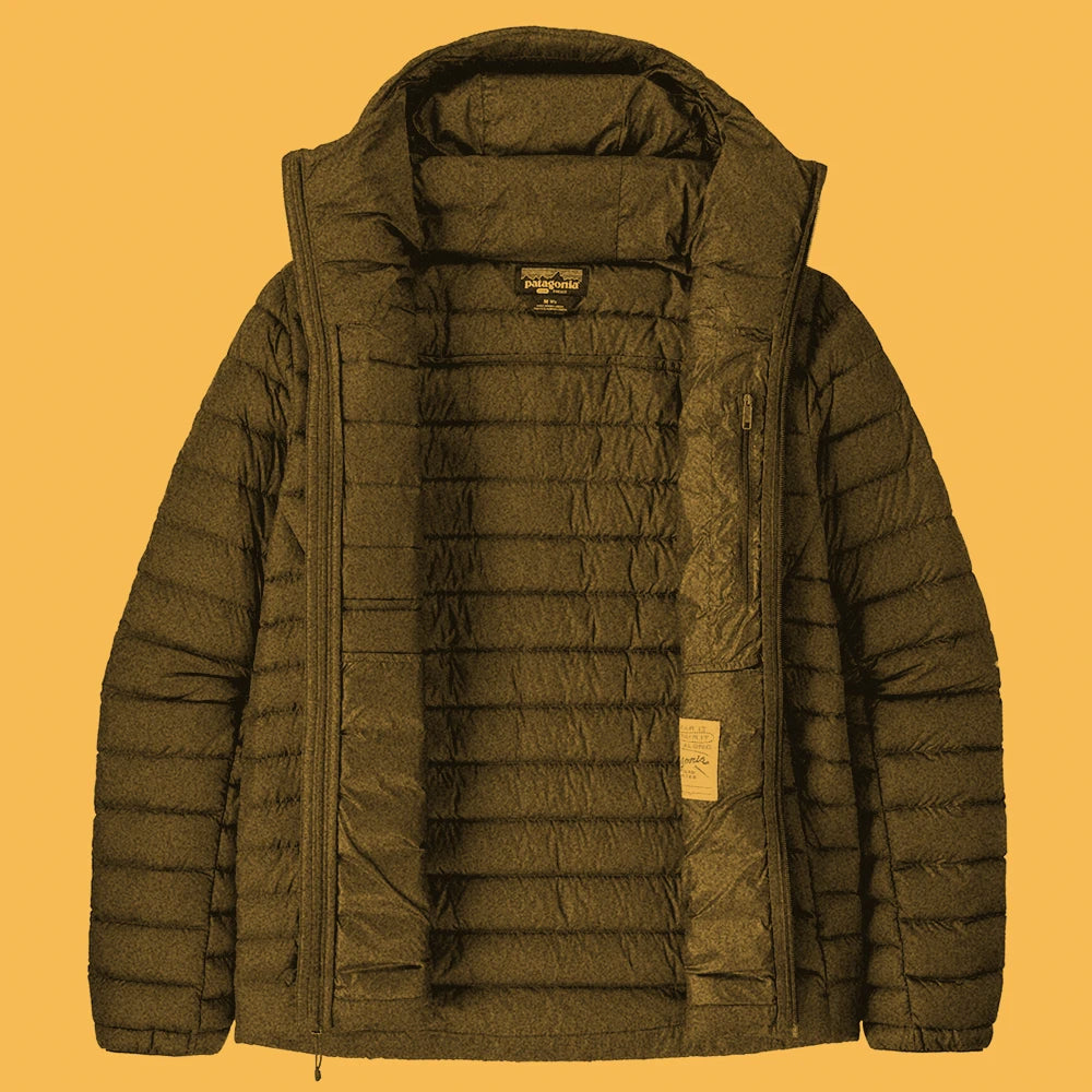 Patagonia Men s Down Sweater Hoody Pine Needle Green The Brokedown Palace