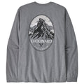 Men's L/S Chouinard Crest Pocket Responsibili-Tee - Gravel Heather