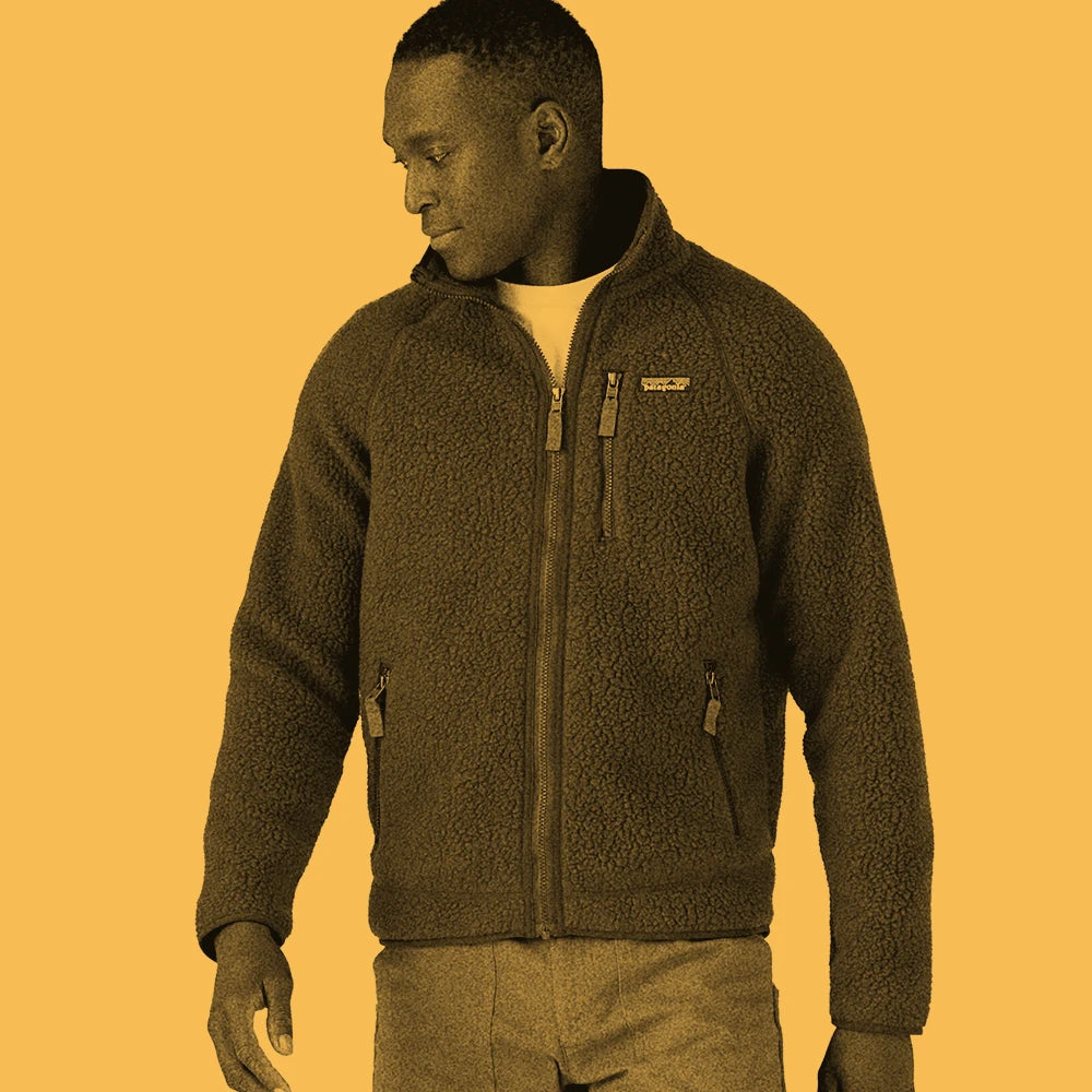 Patagonia Men s Retro Pile Jacket Torrey Pine Green The Brokedown Palace