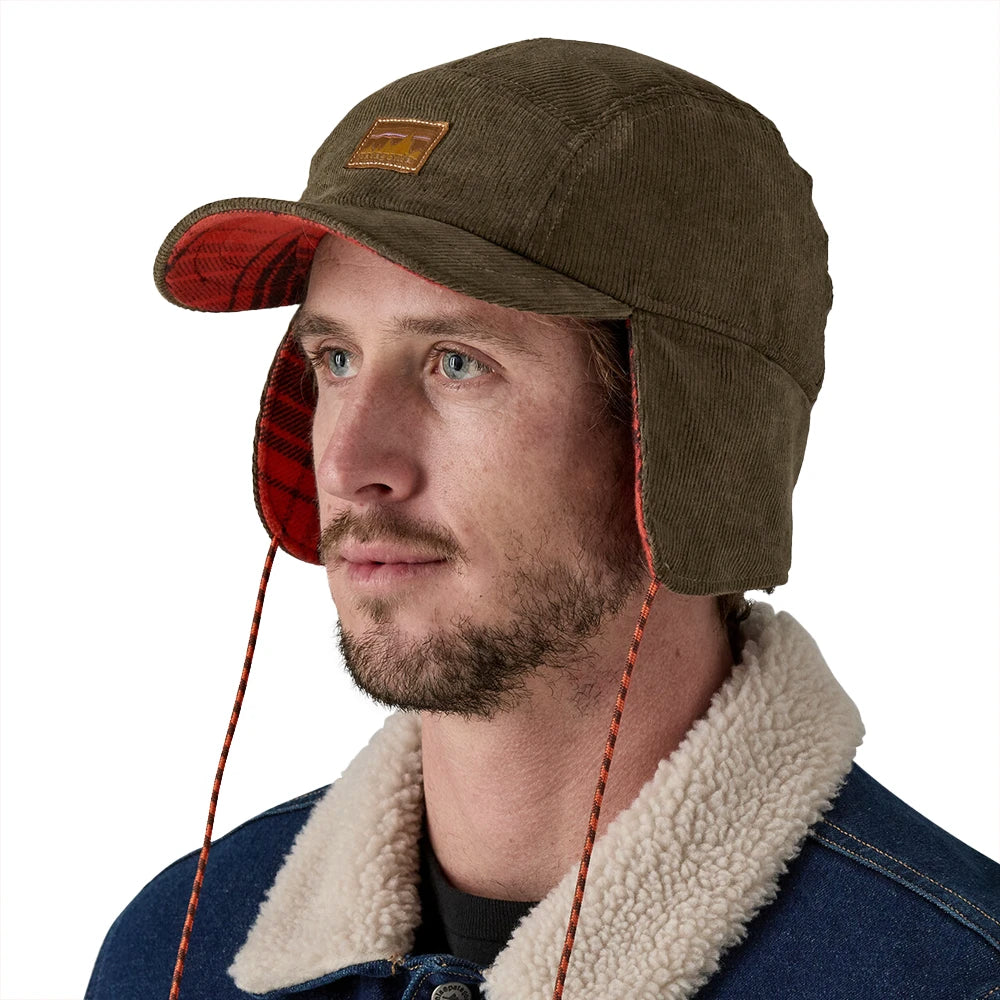 Patagonia Range Earflap Cap Dark Walnut The Brokedown Palace