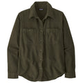Women's Fjord Flannel Shirt - Whole Weave: Pine Needle Green