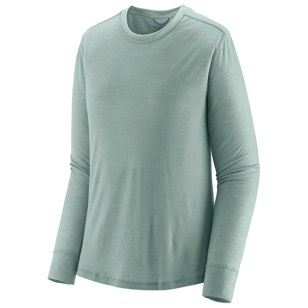 Patagonia Women s L S Capilene Cool Merino Blend Shirt Thermal Blue The Brokedown Palace