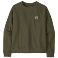 Women's Regenerative Organic Certified Cotton Essential Top - Pine Needle Green