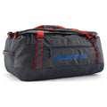 Black Hole Duffel 55L - Smolder Blue w/Amanita Red