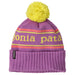 Kids' Powder Town Beanie - Park Stripe: Brisk Purple