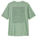 Men's Capilene Cool Daily Graphic Shirt - Strataspire: Ellwood Green X-Dye