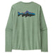 Men's L/S Capilene Cool Daily Graphic Shirt - Waters - Fitz Roy Trout: Ellwood Green X-Dye