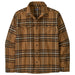 Men's Fjord Flannel Shirt - Catch: Deer Brown