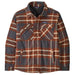 Men's LW Insulated Fjord Flannel Shirt - Ashore: Ink Black