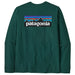 Men's Long Sleeved P-6 Logo Responsibili-Tee - Cascade Green
