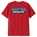 Men's P-6 Logo Responsibili-Tee - Amanita Red