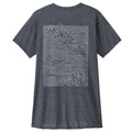 Women's Capilene Cool Daily Graphic Shirt - Strataspire: Smolder Blue X-Dye