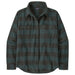 Women's Fjord Flannel Shirt - Buffalo Check: Old Growth Green