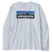 Women's Long Sleeved P-6 Logo Responsibili-Tee - White