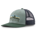 Kids' Trucker Hat - Fitz Roy Foothills: Cover Green