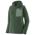 Women's R1 Air Full-Zip Hoody - Canopy Green