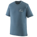 Men's Capilene Cool Merino Graphic Shirt - Imagine Moon: Utility Blue