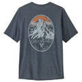 Men's Capilene Cool Daily Graphic Shirt - Lands - Chouinard Crest: Smolder Blue X-Dye