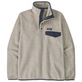 Men's LW Synchilla Snap-T Fleece Pullover - Oatmeal Heather w/Smolder Blue