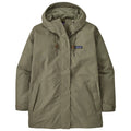 Women's Outdoor Everyday Rain Jacket - River Rock Green