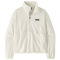 Women's Micro D 1/2 Zip Fleece Pullover - Birch White
