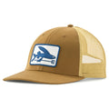 Flying Fish LoPro Trucker Hat - Flying Fish Fork: Bobcat Brown
