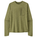 Men's  L/S Cap Cool Sun Shirt - Caper Green - Buckhorn Green X-Dye