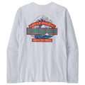 Men's L/S Great Waves Responsibili-Tee - White