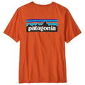 Men's P-6 Logo T-Shirt - Coal Orange