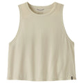 Women's Capilene Cool Trail Cropped Tank - Dyno White