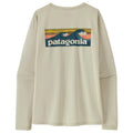 Women's L/S Cap Cool Daily Shirt - Boardshort Logo - Dyno White