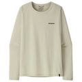Women's L/S Cap Cool Daily Shirt - Boardshort Logo - Dyno White
