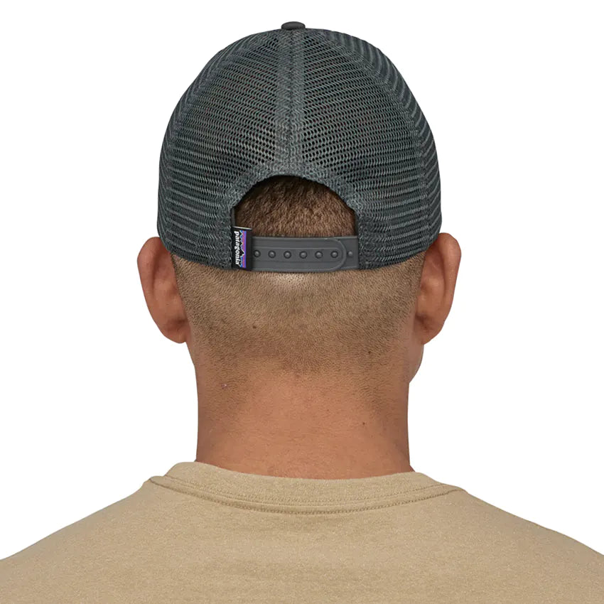Patagonia P 6 Logo LoPro Trucker Hat Forge Grey The Brokedown Palace