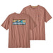 Men's Boardshort Logo Pocket Responsibili-Tee - Sienna Clay