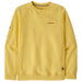 Unisex Fitz Roy Icon Uprisal Crew Sweatshirt - Milled Yellow