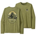 Men's L/S Capilene Cool Daily Graphic Shirt - Lands - Chouinard Crest: Buckhorn Green X-Dye