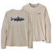 Men's L/S Capilene Cool Daily Graphic Shirt - Waters - Fitz Roy Trout: Pumice X-Dye