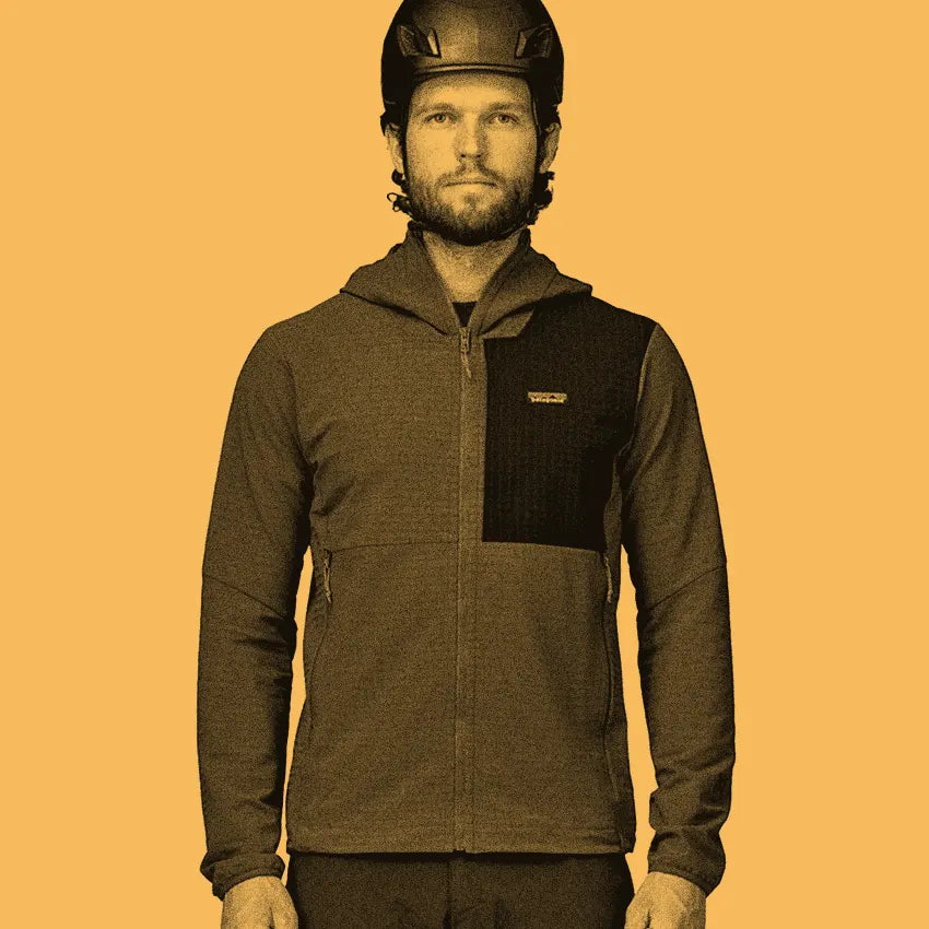 Patagonia Men s R1 TechFace Hoody Black The Brokedown Palace