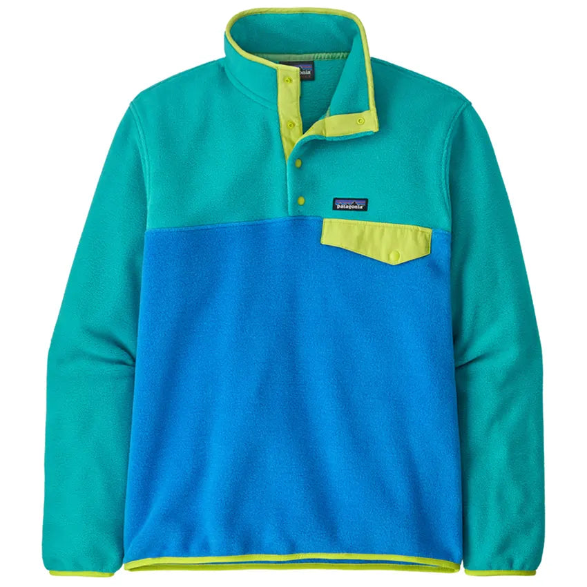 Patagonia pink and blue fleece sales