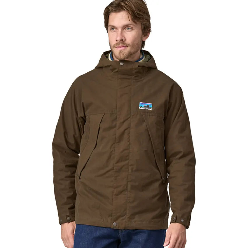 Patagonia Waxed Cotton Jacket Coriander Brown The Brokedown